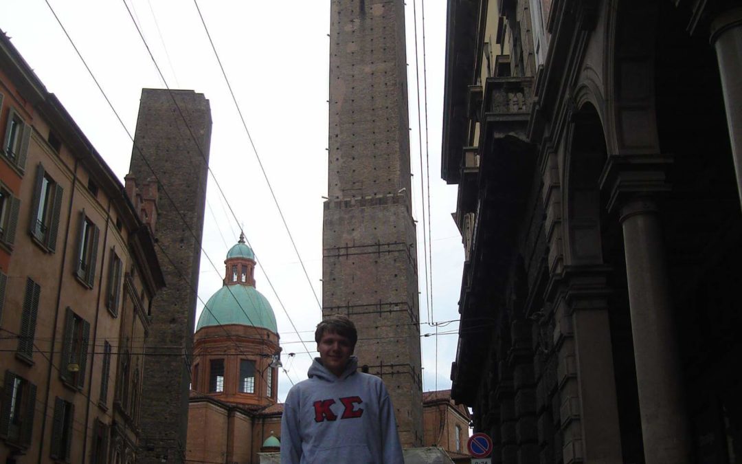 Lambda-Nu Initiate Visits Bologna, Italy