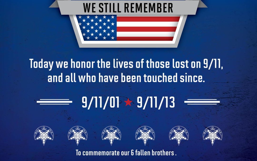 Kappa Sigma Remembers 9/11 on 12th Anniversary
