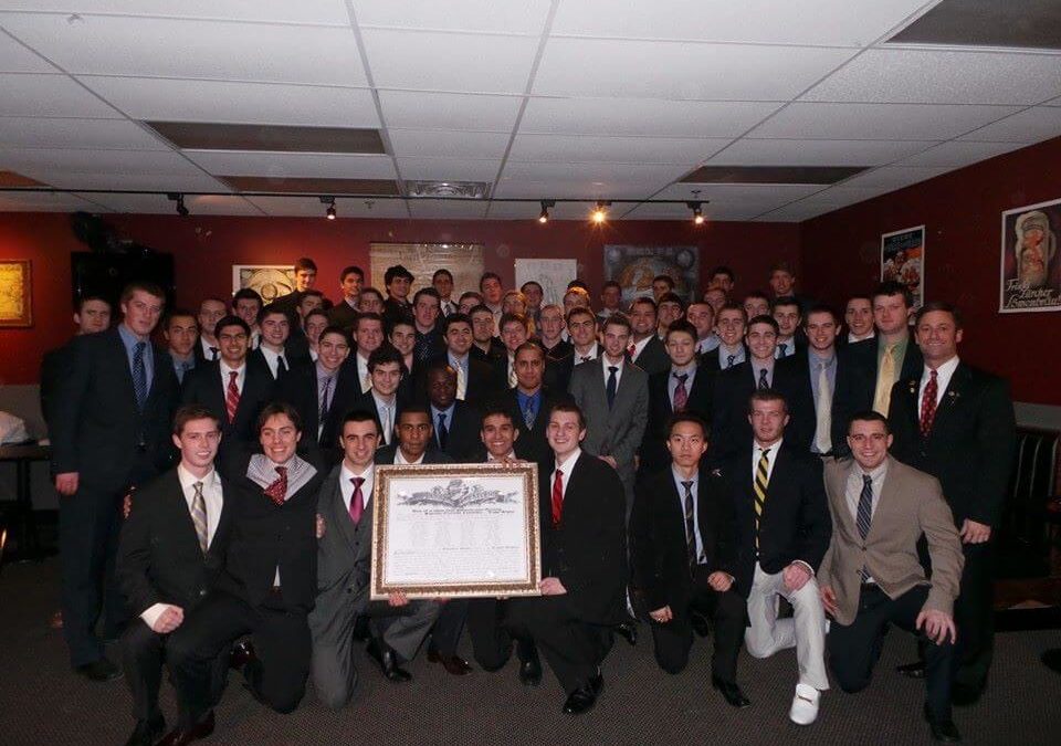 Gamma-Delta Chapter Reinstalled