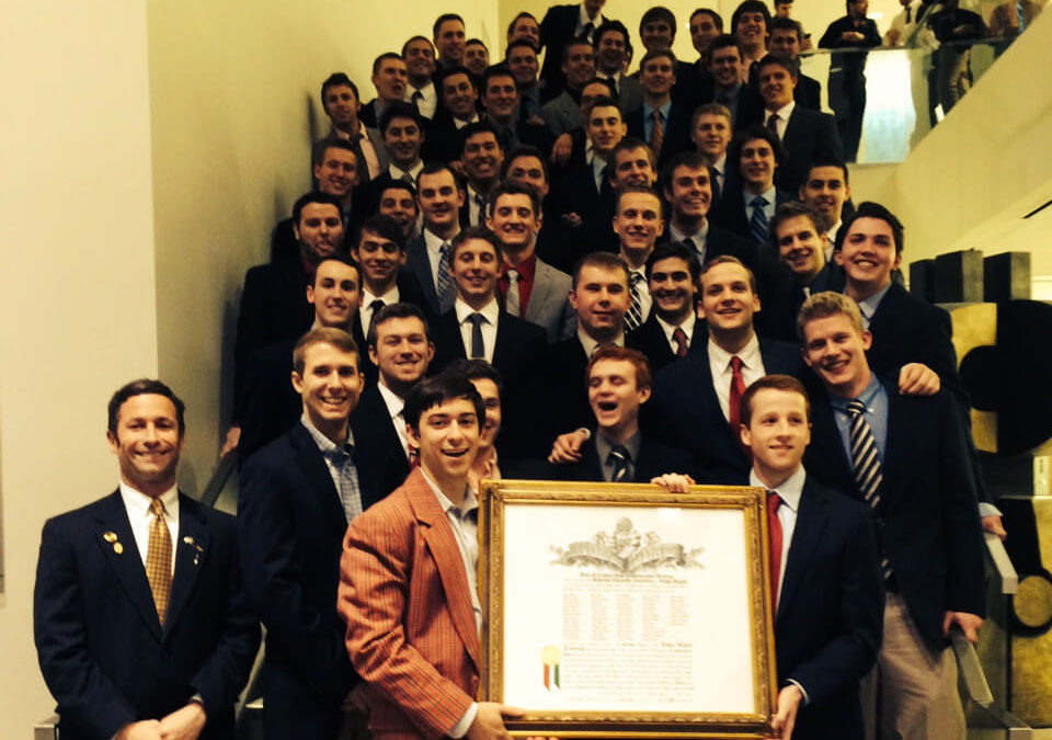 Beta-Rho Chapter Returns to Iowa