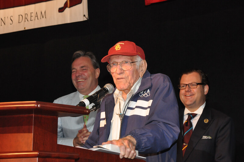 Assimilatie eeuw eiland WWII Hero, Olympian and Kappa Sigma Golden Heart Recipient Zamperini Joins  Chapter Celestial - Kappa Sigma Fraternity