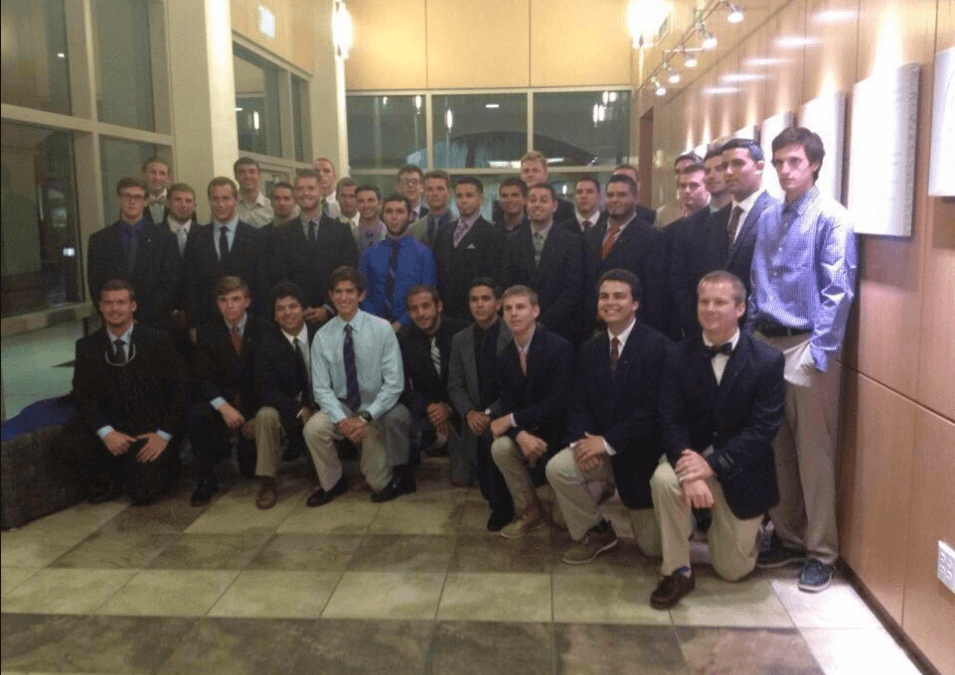 Rho-Zeta Pledges Largest Class in Chapter History