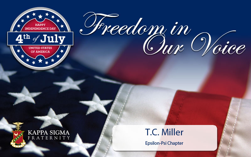 Freedom In Our Voice: T.C. Miller