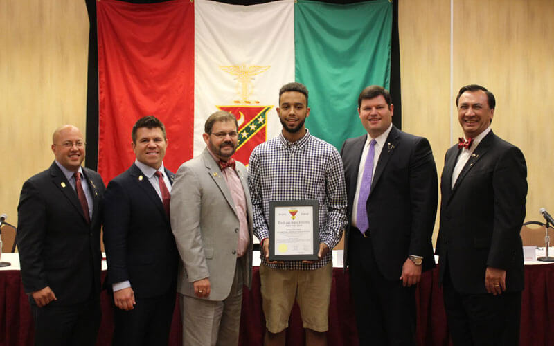 Anthony Sadler Honored With Kappa Sigma Fraternity “Golden Heart Award”