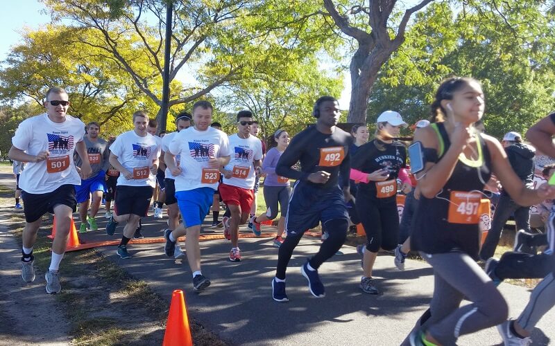 Kappa Sigma Brothers at Northeastern Hold 5k for Military Heroes