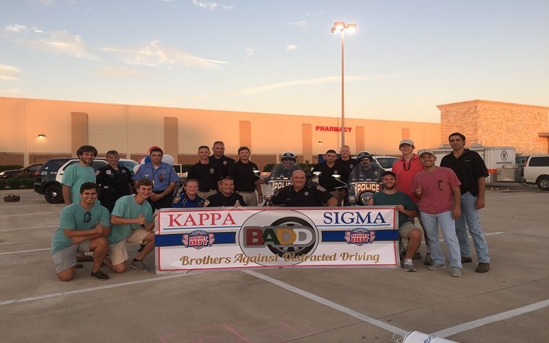 Kappa Sigma Brother at Texas A&M Starts School-wide Program