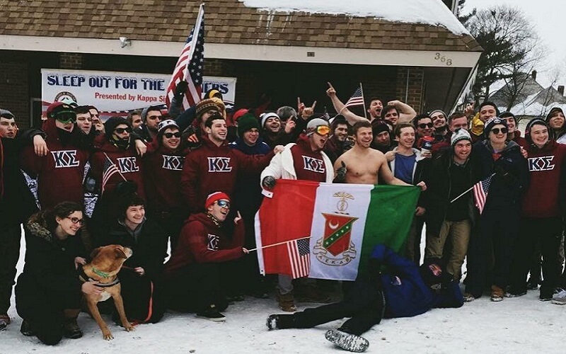 Kappa Sigma's Alpha-Lambda Chapter Set to Sleep Out for Soldiers