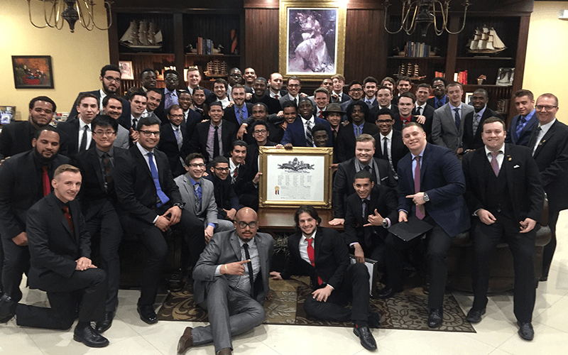 Tau-Psi Chapter Installed at SUNY Fredonia