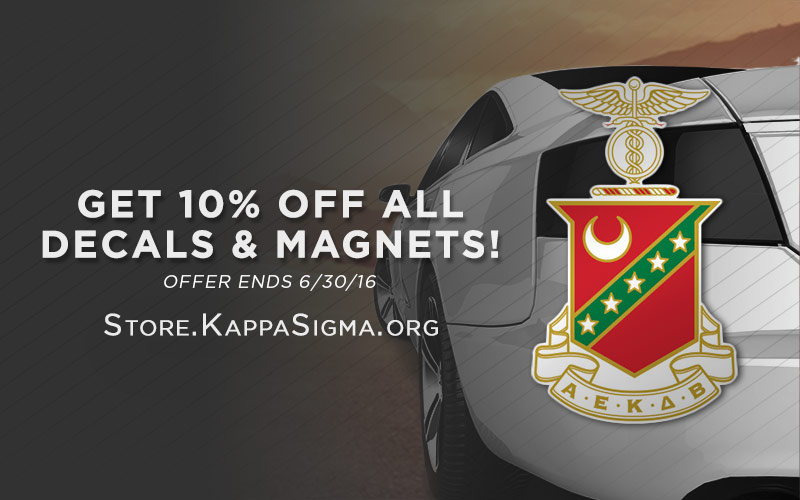 June Special Offer From The Kappa Sigma Store