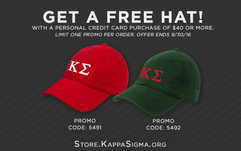 September Special From The Kappa Sigma Store