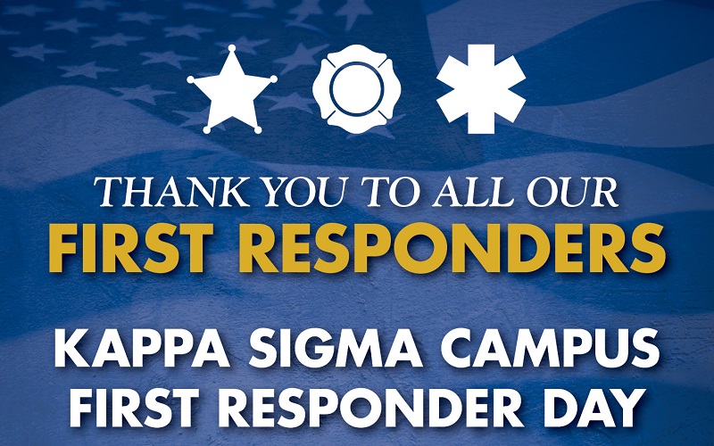 Kappa Sigma Campus First Responder Day