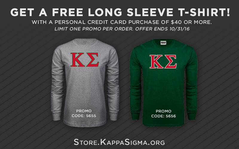 October Special From The Kappa Sigma Store