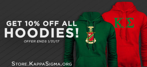 January Special From The Kappa Sigma Store - Kappa Sigma Fraternity