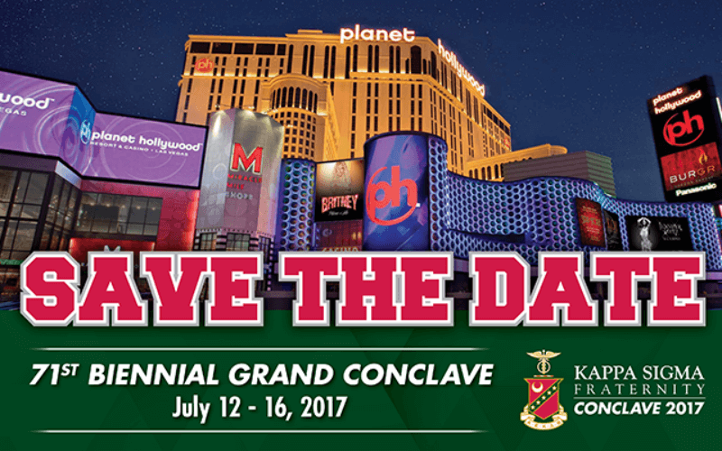 Kappa Sigma Grand Conclave at Planet Hollywood: Fellowship