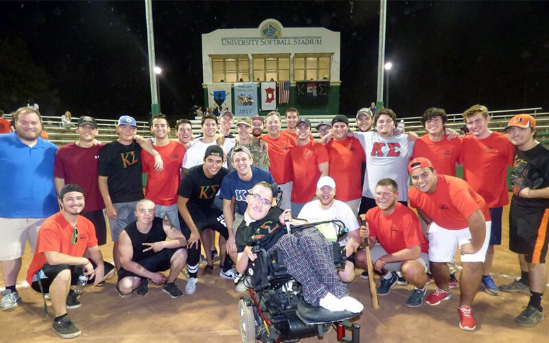 The Upsilon-Theta Chapter Hosts Their 1st Annual Home Run Derby