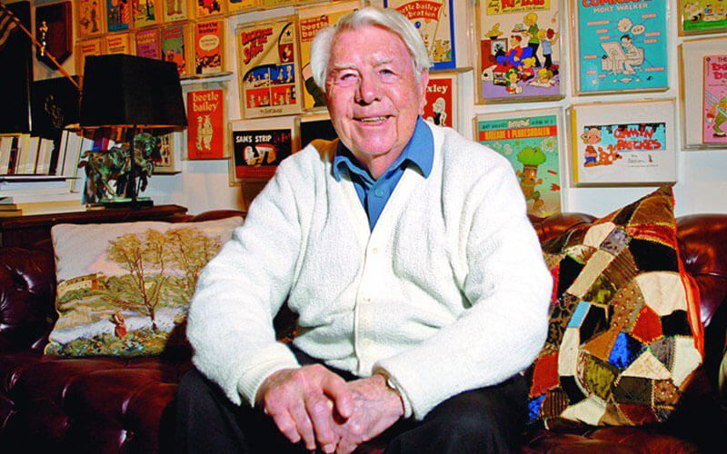 Brother Mort Walker joins the Chapter Celestial at the age of 94
