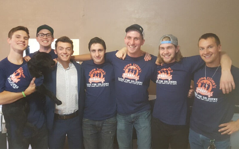 The Delta-Lambda Chapter Raises $11,000 At Their 3rd Annual Sushi For Soldiers Event.
