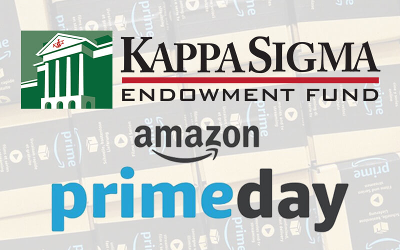 Give Back To The Kappa Sigma Endowment Fund While Taking Advantage Of Prime Day Deals!