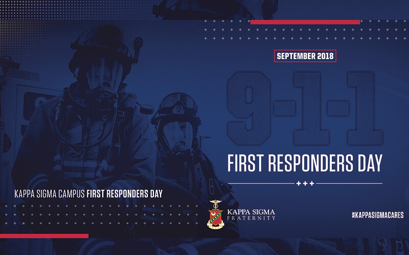 2018 Kappa Sigma Campus First Responders Day