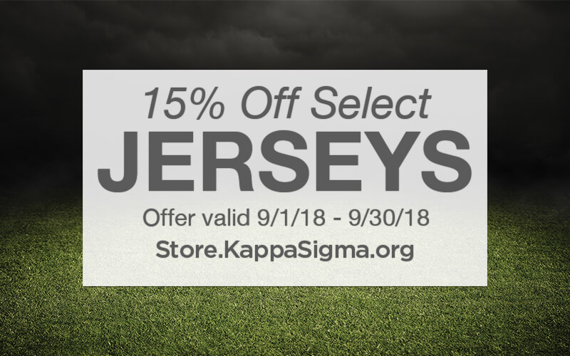 September Special Offer From The Official Kappa Sigma Online Store!