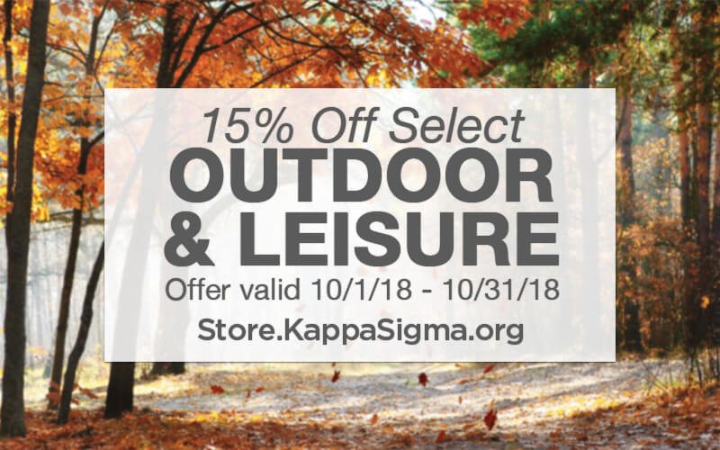 October Special Offer From The Official Kappa Sigma Online Store!