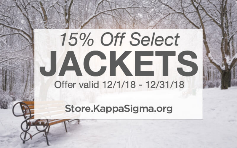 December Special Offer From The Official Kappa Sigma Online Store