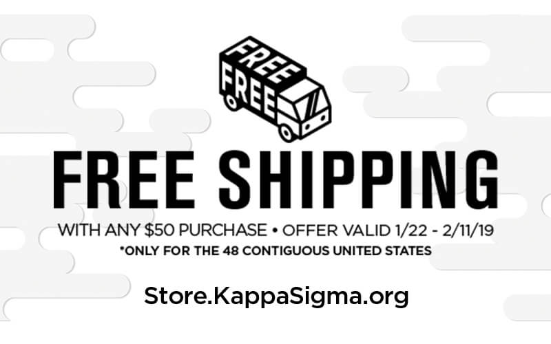 A Limited Time Additional Special Offer From The Official Kappa Sigma Online Store!