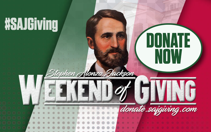 DONATE NOW! Fourth Annual Stephen Alonzo Jackson Weekend of Giving