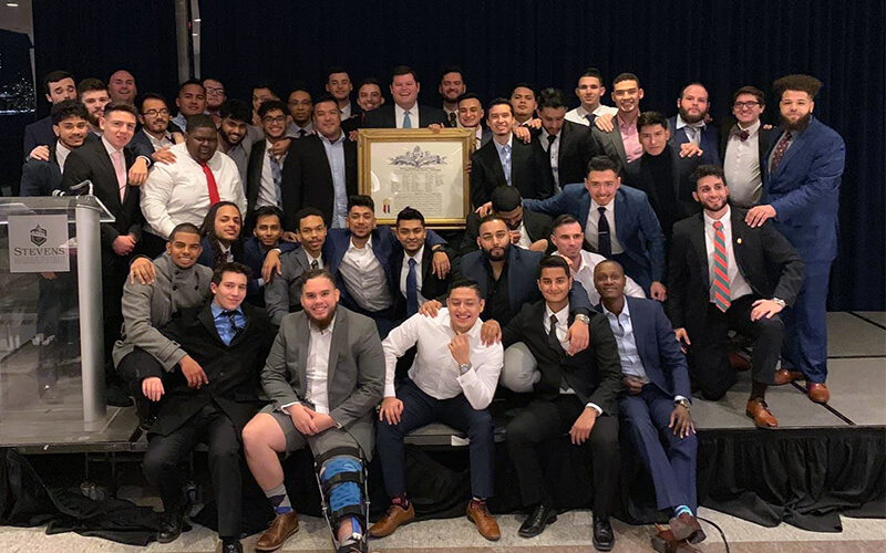 Welcome the 424th Chapter of the Kappa Sigma Fraternity, The Upsilon-Xi Chapter!