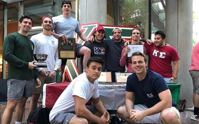 Xi-Beta Chapter at Northeastern Fights Cold Weather Has Largest Rush on Campus!