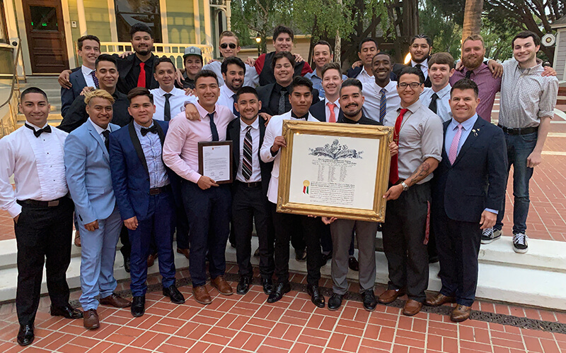 Welcome the 427th Chapter of Kappa Sigma, The Upsilon-Rho Chapter!