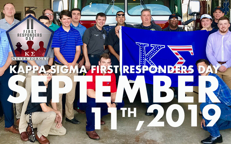 Kappa Sigma First Responders Day- September 11th, 2019