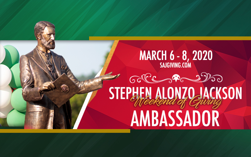 Stephen Alonzo Jackson Weekend of Giving – Ambassador
