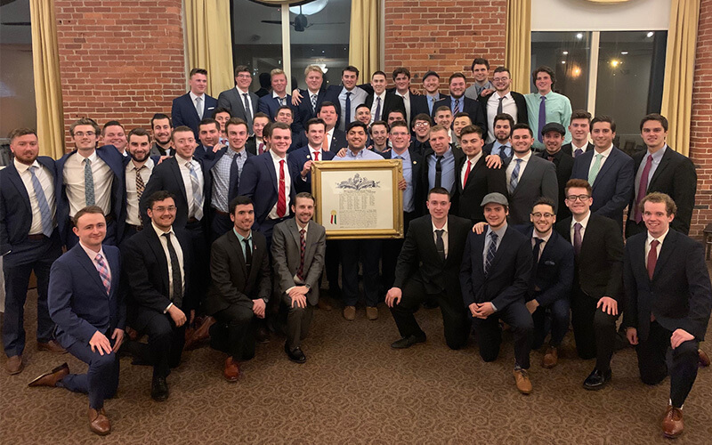 Welcome the 429th Chapter of Kappa Sigma, The Upsilon-Tau Chapter!