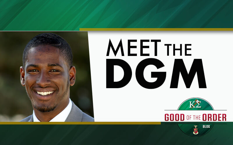 Meet The DGM – Maurice M. Comer, Jr.