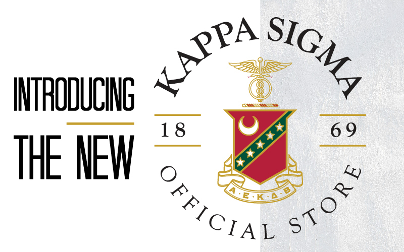 Check Out The NEW Official Kappa Sigma Online Store!