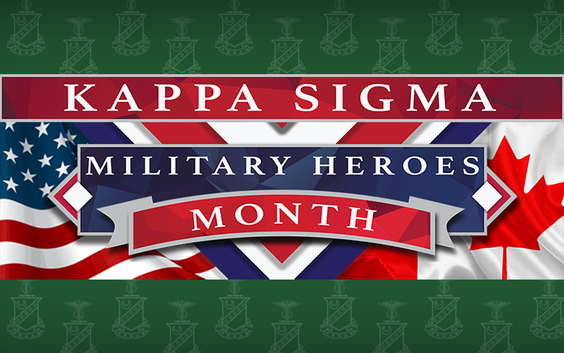 Kappa Sigma Military Heroes Month Competition
