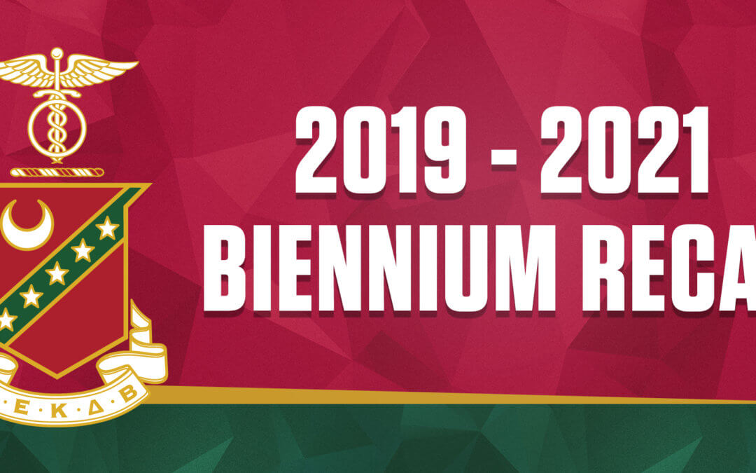2019-2021 Biennium Recap