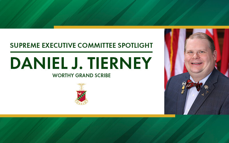 SEC Spotlight: Worthy Grand Scribe Brother Daniel J. Tierney