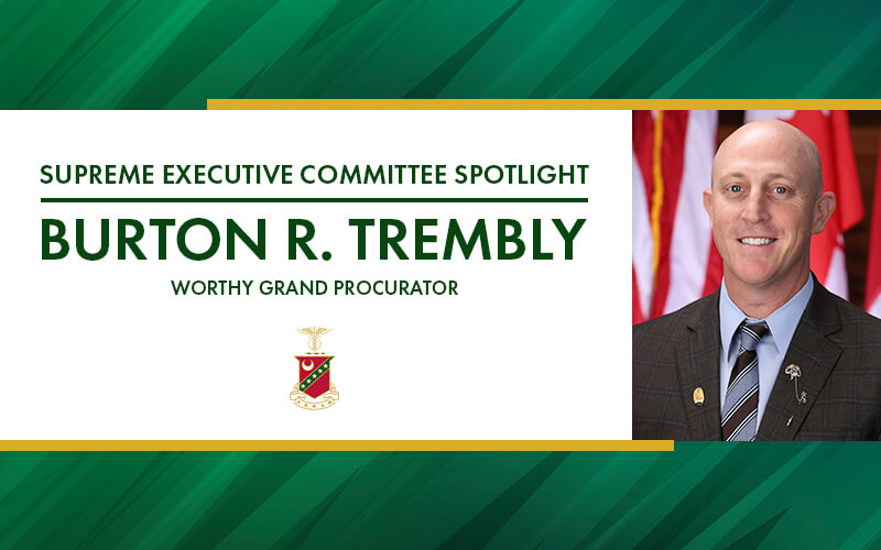 SEC Spotlight: Worthy Grand Procurator Brother Burton R. Trembly