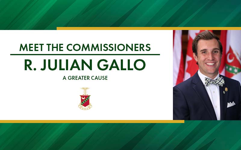 Meet the Commissioners: A Greater Cause Commissioner R. Julian Gallo