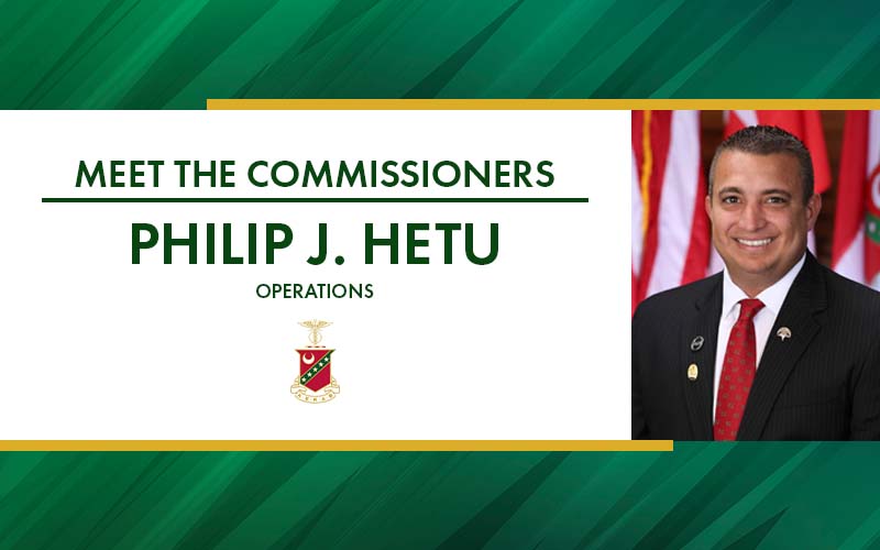 Meet the Commissioners: Operations Commissioner Philip J. Hetu