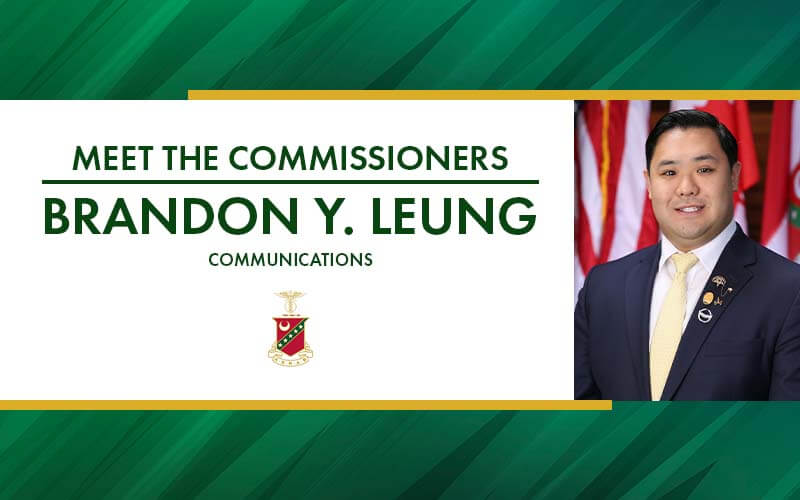 Meet the Commissioners: Communications Commissioner Brandon Leung