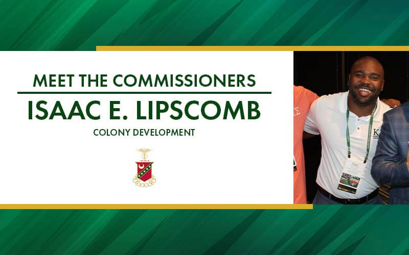 Meet the Commissioners: Colony Development Isaac E. Lipscomb