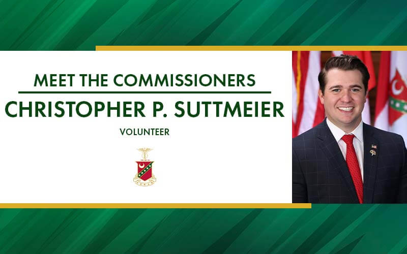 Meet the Commissioners: Volunteer Commissioner Christopher P. Suttmeier