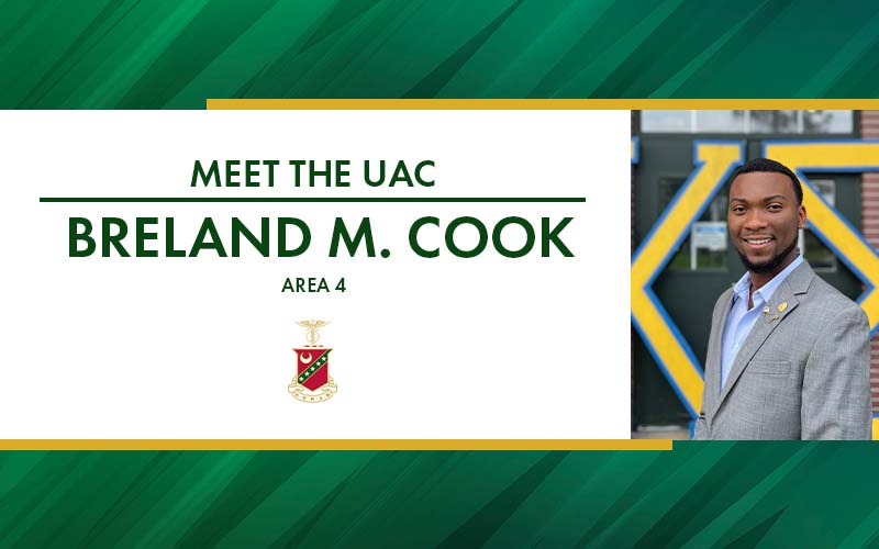Meet the UAC: Area 4 Delegate Breland Cook