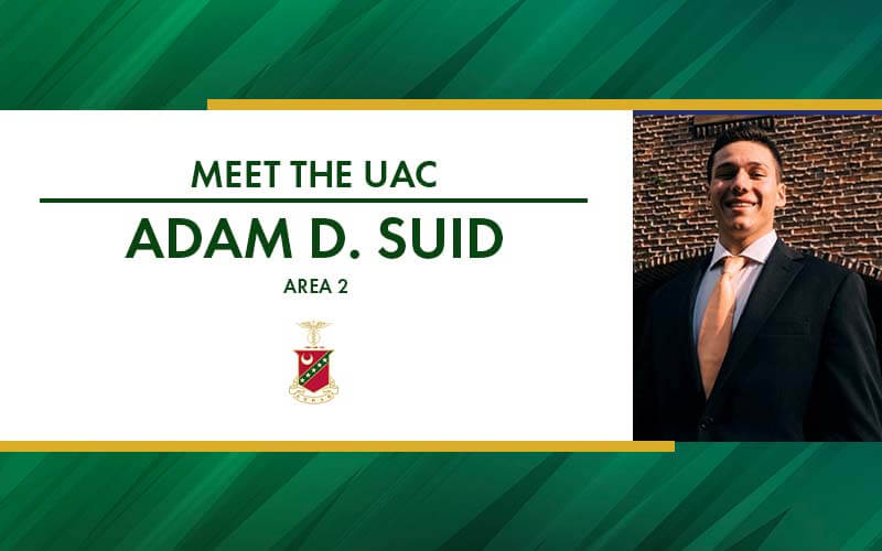 Meet the Undergraduate Advisory Committee: Area 2 Delegate Brother Adam D. Suid