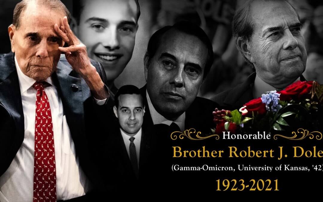 Brother Robert J. Dole Joins Chapter Celestial