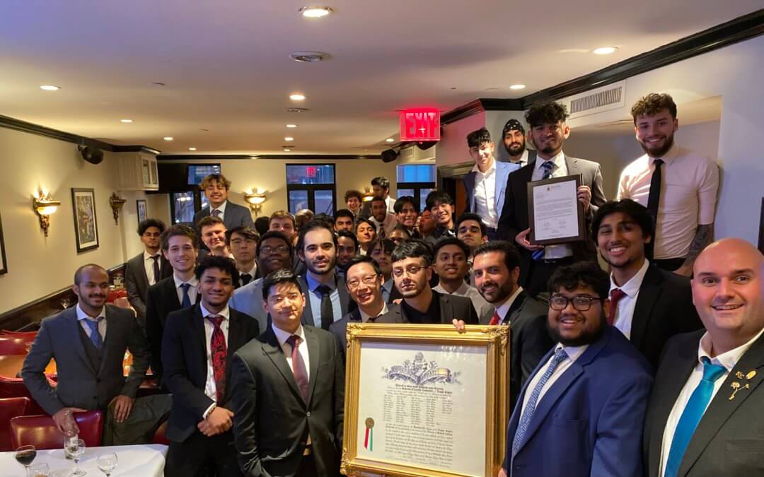 Congratulations to the Upsilon-Chi Chapter in New York City!