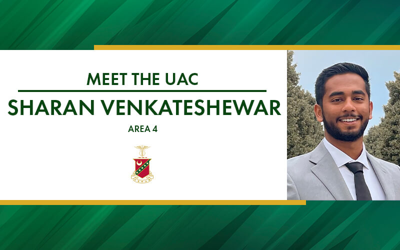 Meet the Undergraduate Advisory Committee (UAC): Area 4 Delegate, Sharan Venkateshewar
